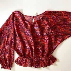 Free People Peasant Blouse